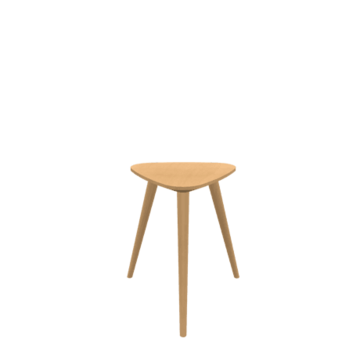 （ひめプリン） Stainless Triangle Stool Industrial Triangle Stool | Bar Chairs, Bar Furniture, Cafe Chairs